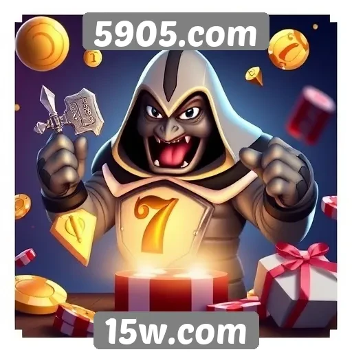Variedade de jogos disponíveis em 5905.com